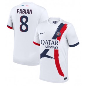 Paris Saint-Germain Fabian Ruiz #8 Bortatröja 2024-25 Kortärmad